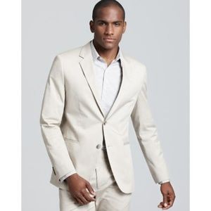 Theory Beige Kris HI Balance Sport Coat Blazer